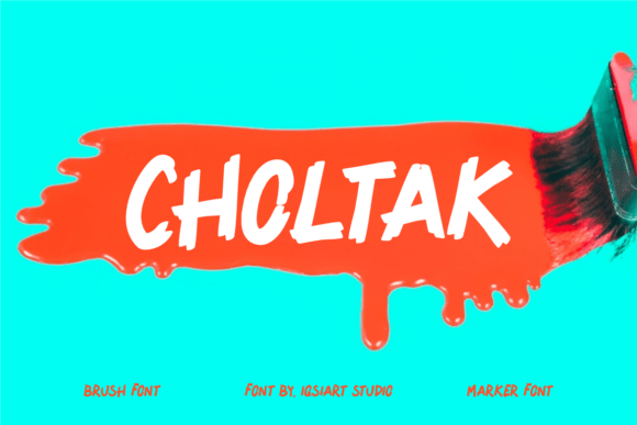 Choltak: The Raw Power of Hand-Painted Typography