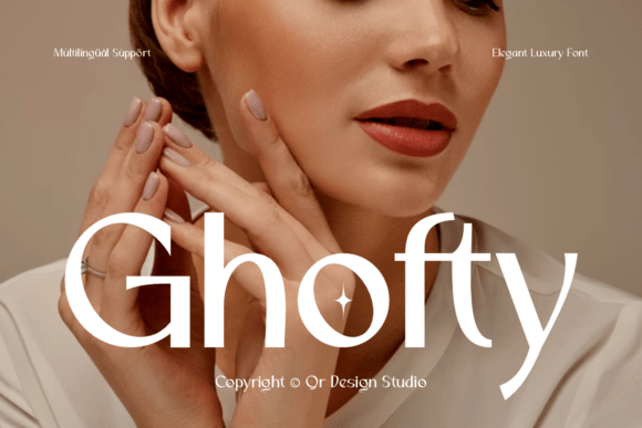 Elevate Your Visual Identity with Ghofty: A Font for Modern Luxury Branding