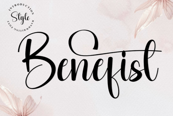 Exploring the Elegance of Benefist: A Modern Handwritten Script Font