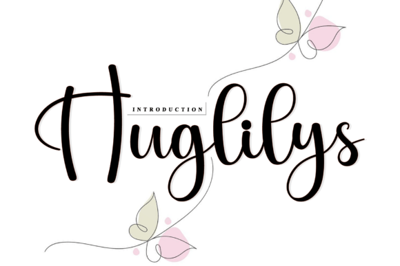 Huglilys: A Timeless Handwritten Font for Modern Creativity