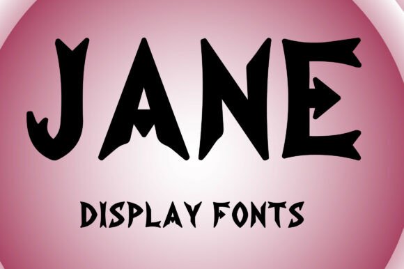 Jane Font: A Bold Display Typeface for Impactful Design