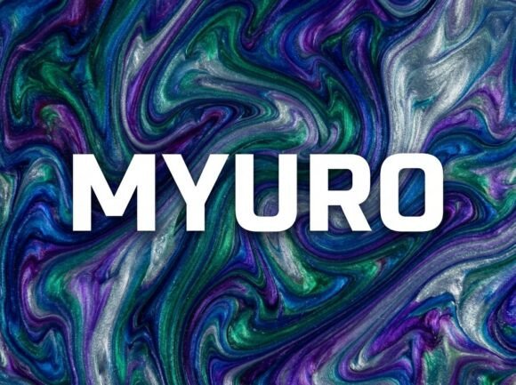 Myuro: A Bold Display Font for Impactful Design