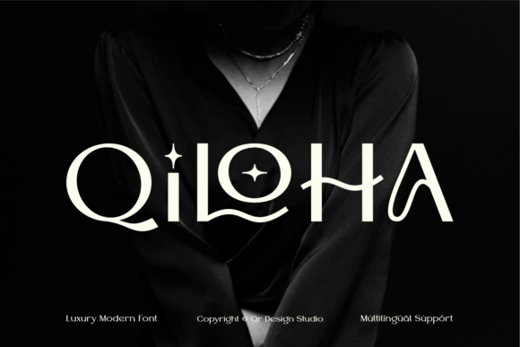 Qiloha Font: A Modern Display Typeface for Creative and Professional Projects