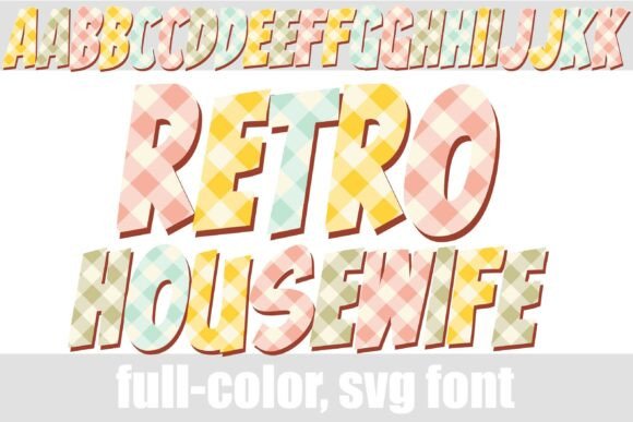 Retro Housewife: A Whimsical Font That Bridges Mid-Century Charm and Modern Branding
