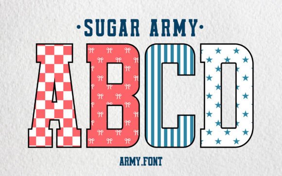 Sugar Army Font for Modern Branding