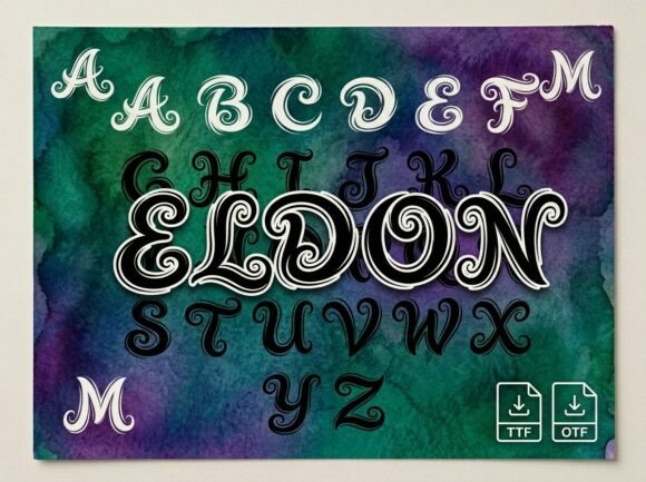 Unlock the Magic of Storytelling with Eldon, a Mystical Display Font